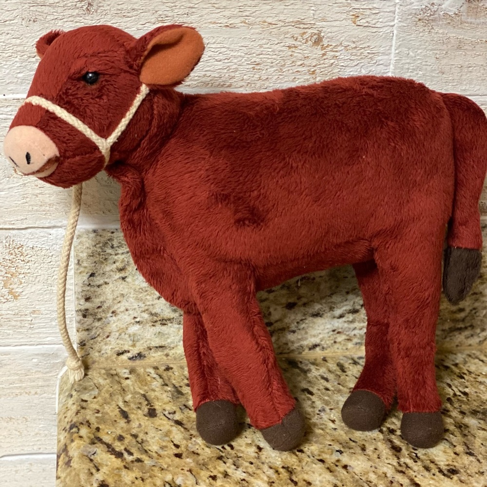 American Girl Doll Caroline’s calf cow Garnet